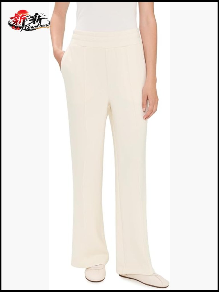 Wide Leg Pants - Mid-Weight Stretch Jersey